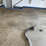 cracked garage floor prep enecon rocky mountain