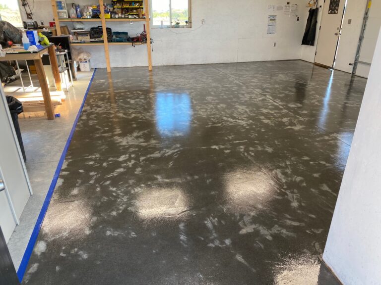 workshop epoxy floor preparation