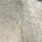 Cracked concrete Floor repairs