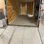 enecon rocky mountain work trailer prep for epoxy floor