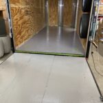 enecon rocky mountain work trailer durafill prep for epoxy floor