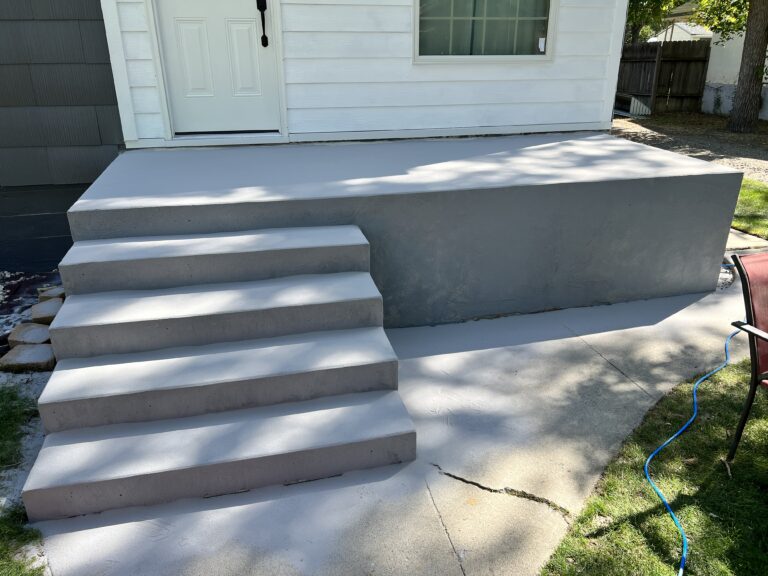 concrete porch epoxy coating finishing billings montana